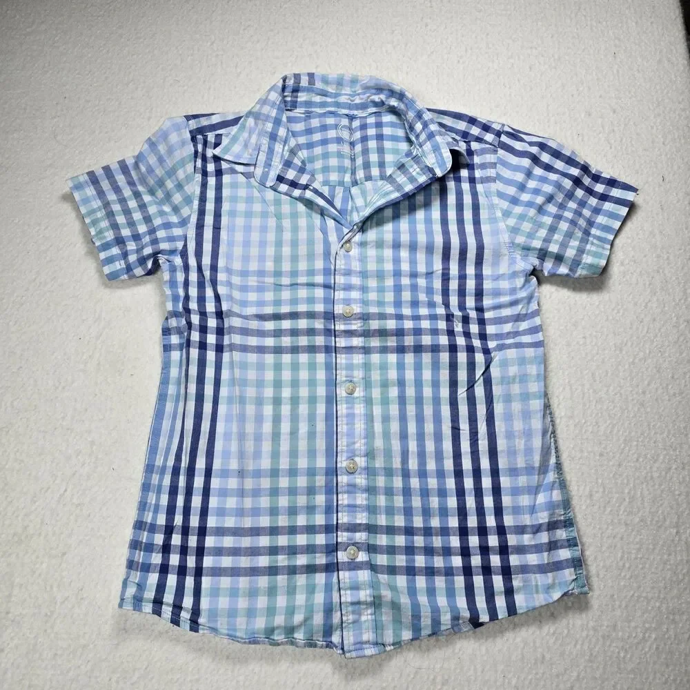 Boys Shirts Lot Hulk Gaming Shamrock Transformers Motorcycle Button Down L 10/12